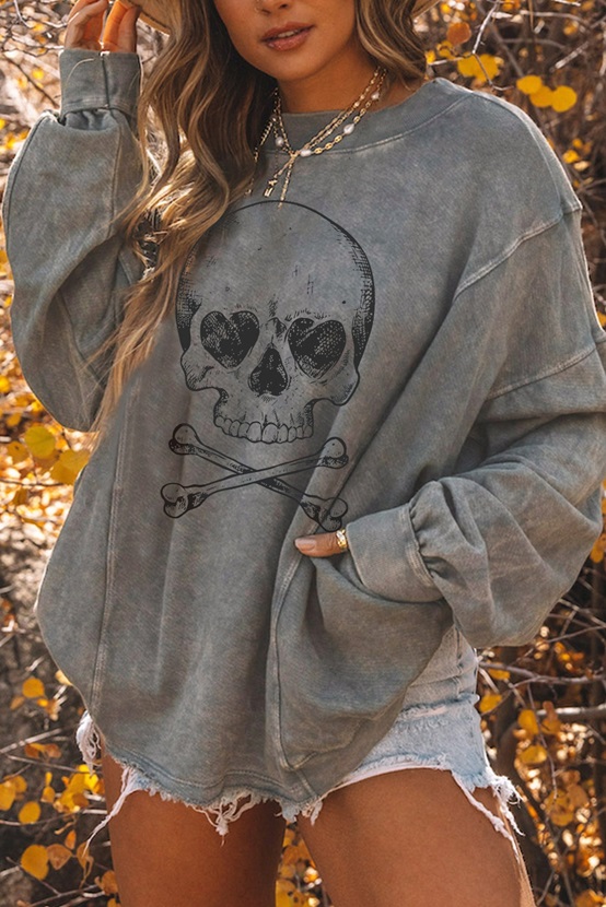 Embracing the Edgy: Skull Print Women’s Clothing by Evaless