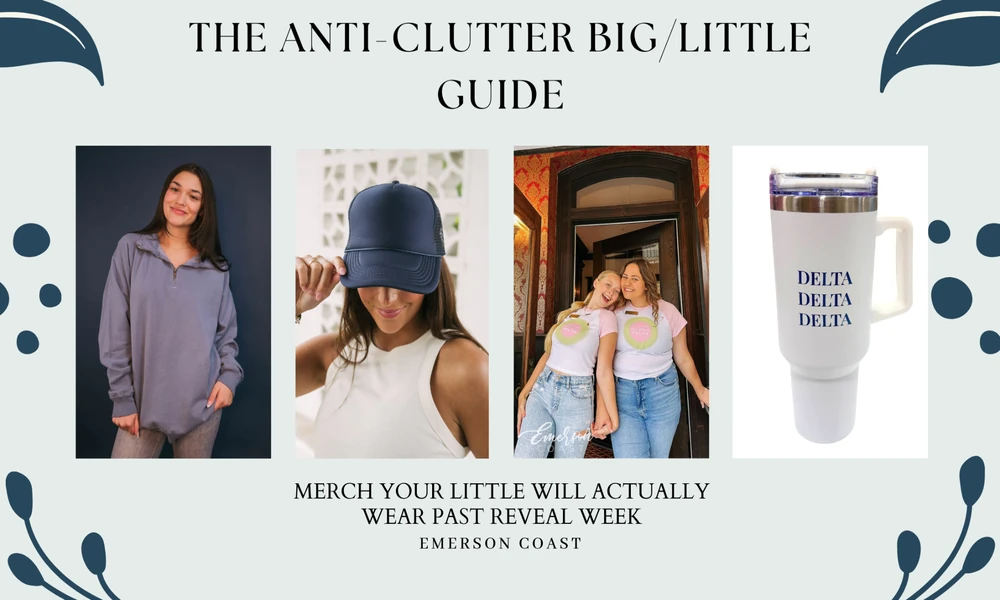 The Anti-Clutter Big/Little Guide: Merch Your Little Will Actually Wear Past Reveal Week